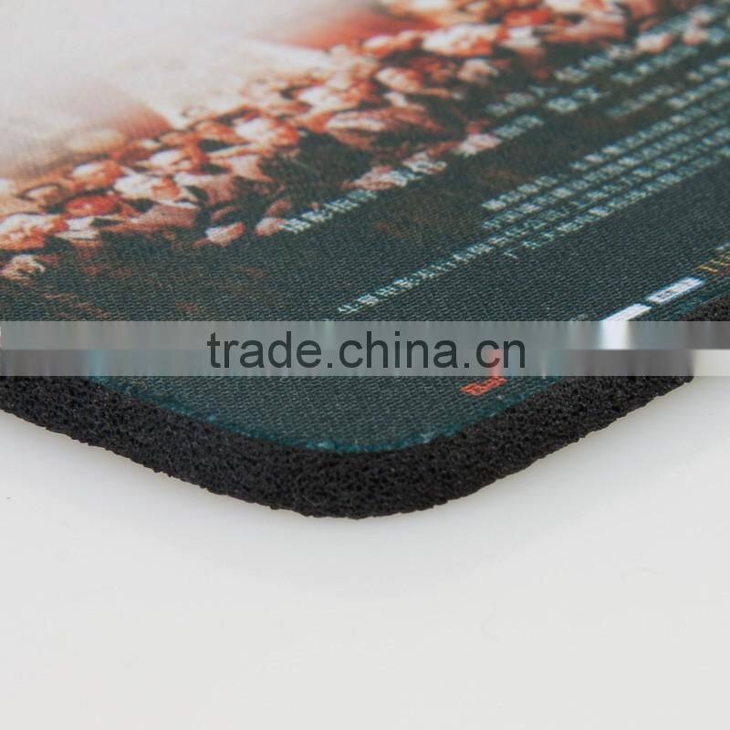 high quality flat heat transfer digital printing gaming mouse pad
