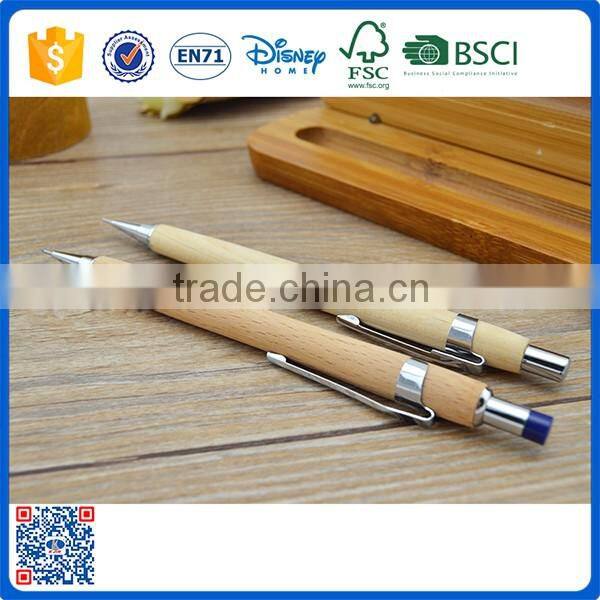 2016 Customized slap-up wood mechanical pencils for school and office