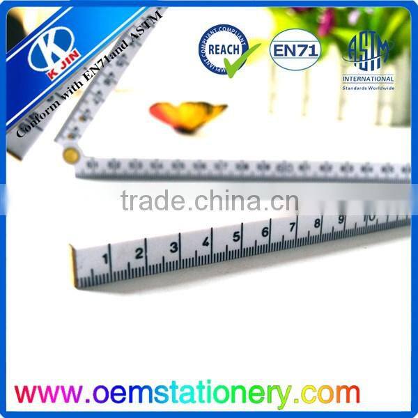 Hot sale 100cm metal aluminum long folding ruler for office supplies