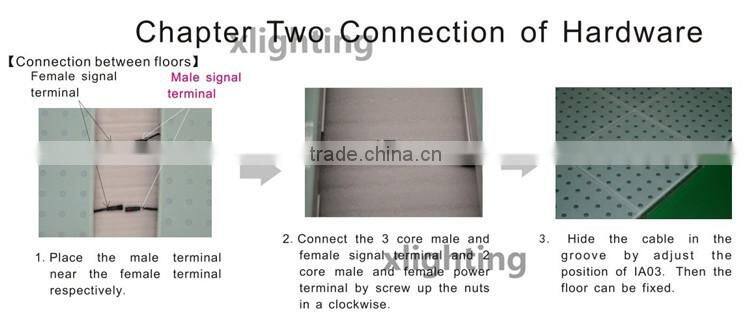 dance floor hire 3D effect full color led dance floor