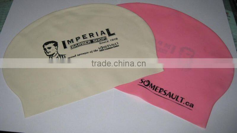 Latex swim cap