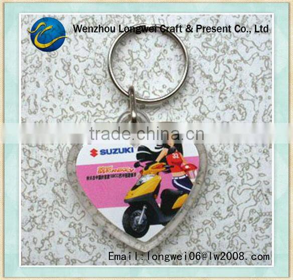 funny turtle photo frame key chains/key chain/blank key chains