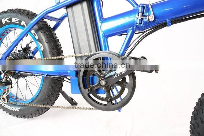 20" foldable Fat electric bike in china