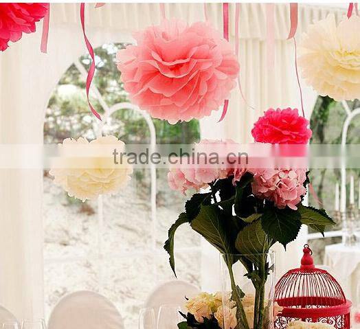 Party wholesale decoration tissue paper flowers