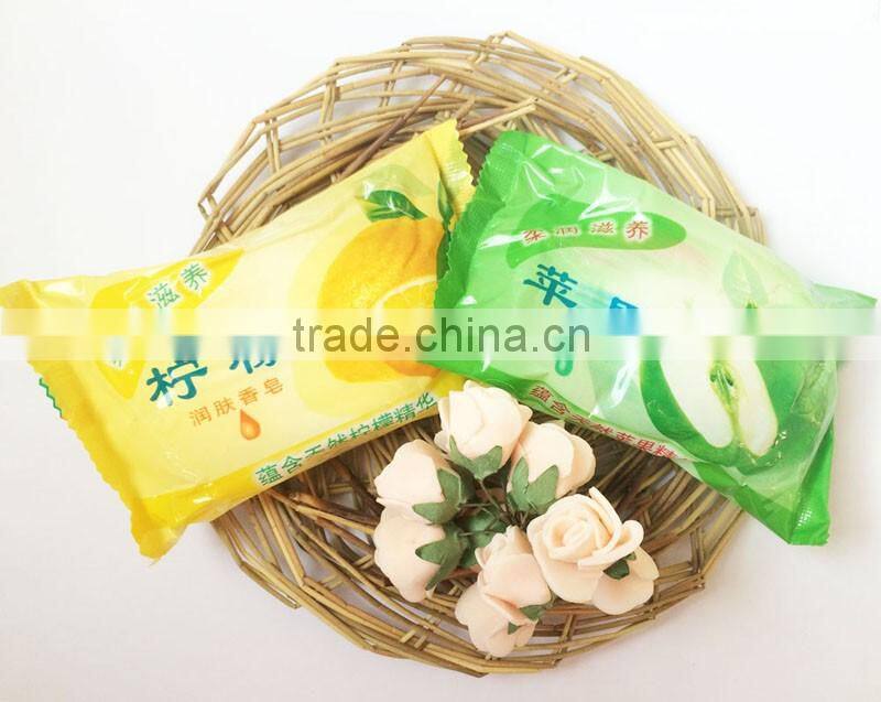 Natural aroma of apple home use bath soap