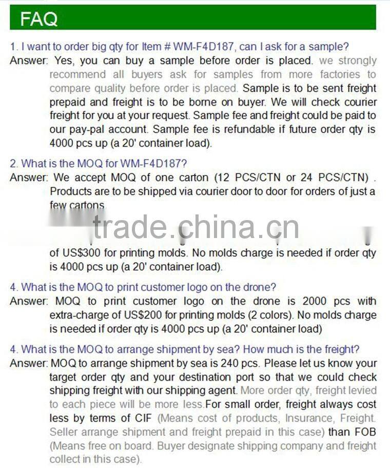 Fashion 2.4g rc quadcopter with 0.3MP 2.0MP hd camera