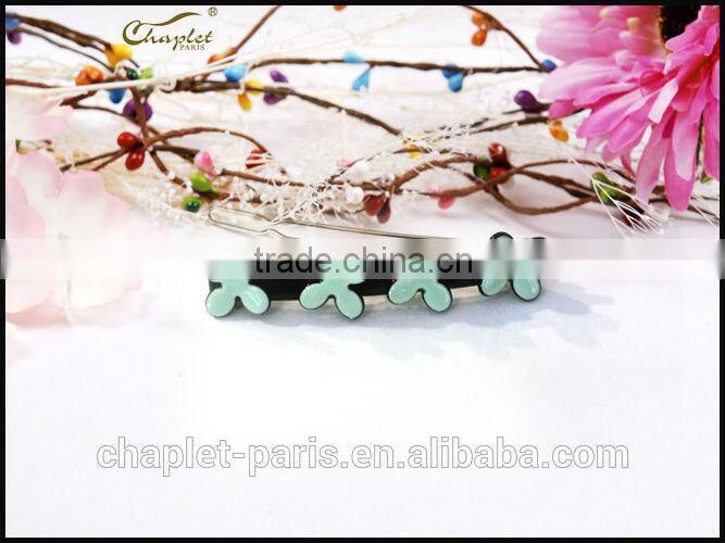 four little flowers hairpin