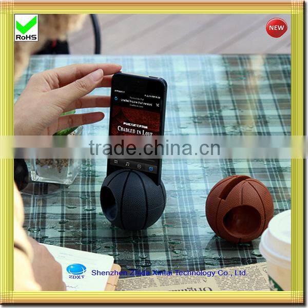 mobile silicone football amplifier speaker