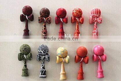 Wholesale Kinds Of Wooden Color Kendama Balls For Adult And Children