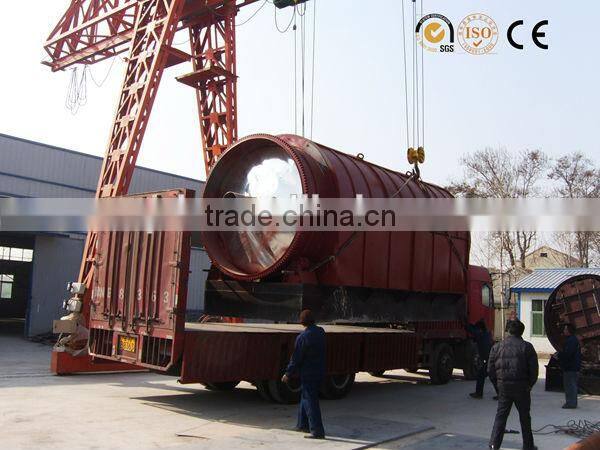 65% oil extraction plastic to oil plant pyrolysis plant