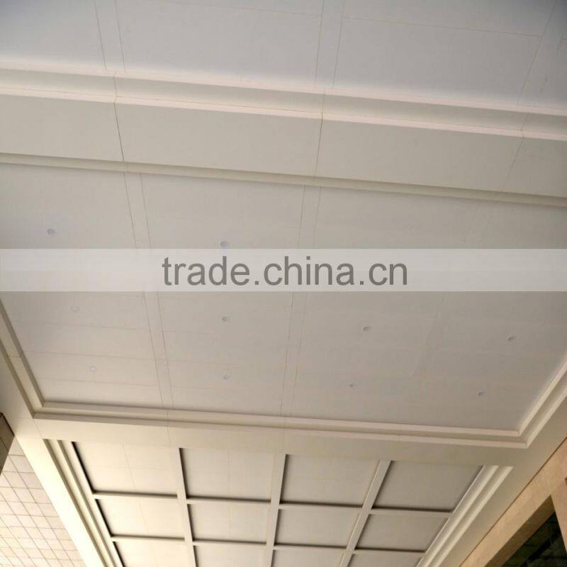 With Fireproof Acoustic Insulation Perforated Metal Ceiling Panel Aluminum E shaped Hook on Ceiling