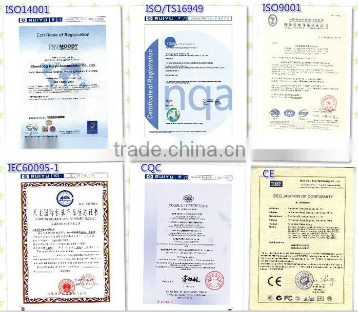 NS40Z MF 12V 36AH used on automobiles battery pack