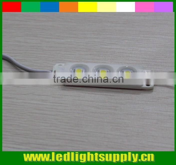 best selling 2801 2813 3014 5056 5630 5050 SMD Waterproof LED Module made in china 3leds/pcs
