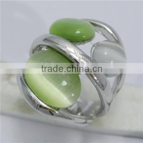 2014 new fashion stainless steel 1 gram gold ring