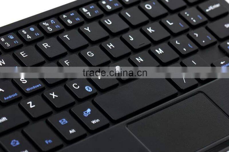 Opnew factory wholesale mini bluetooth keyboard for tablet with PU leather cover