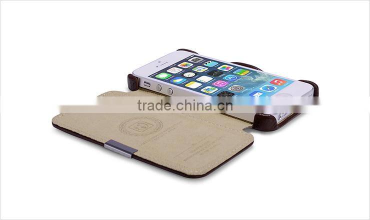 new leather folding wallet case for iphone 5