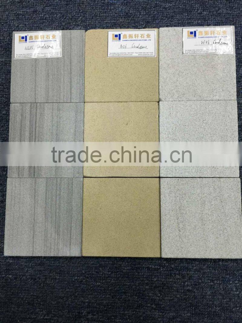 China sandstone samples,wooden vein sandstone