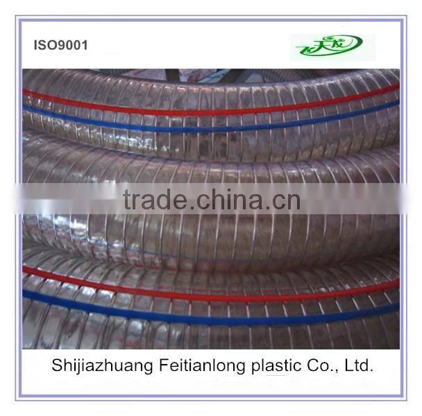 Top Quality New Design Colorful New Trendy steel wire braided pvc hose