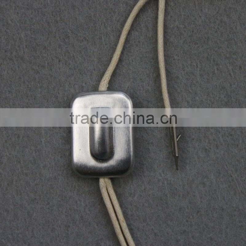 gold small custom round alimiunm seal tag