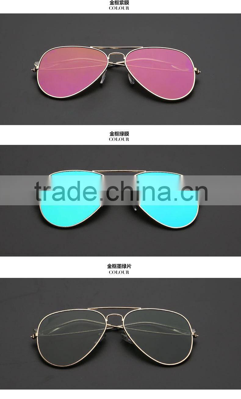 Fashion Dazzle colour sunglasses with color film lenses