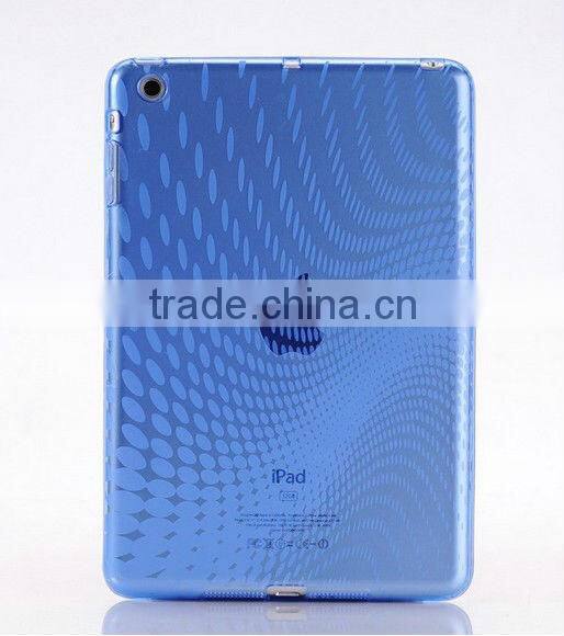 for ipad 2/3/4 soft tpu shell, high quality(FDA, BV , ISO report )