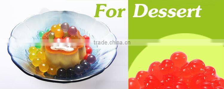 High Quality Yoghurt Popball for Taiwan Bubble Tea drinks like Popping boba