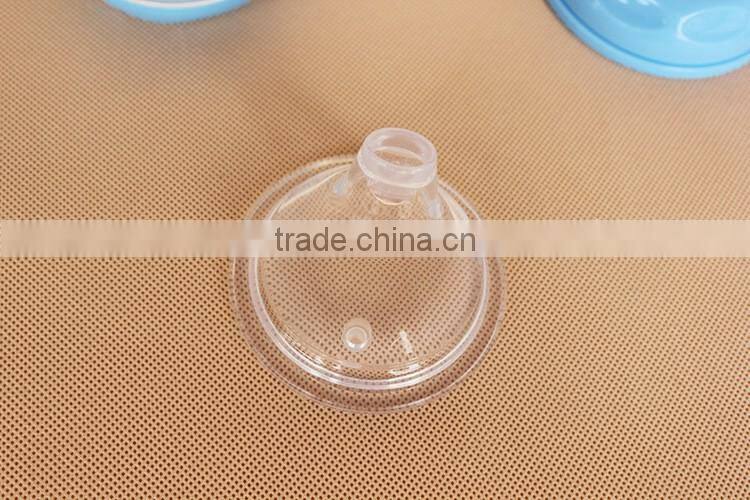 Plastic baby infant training water cup with double handle Baby Training Water Drinking Bottle