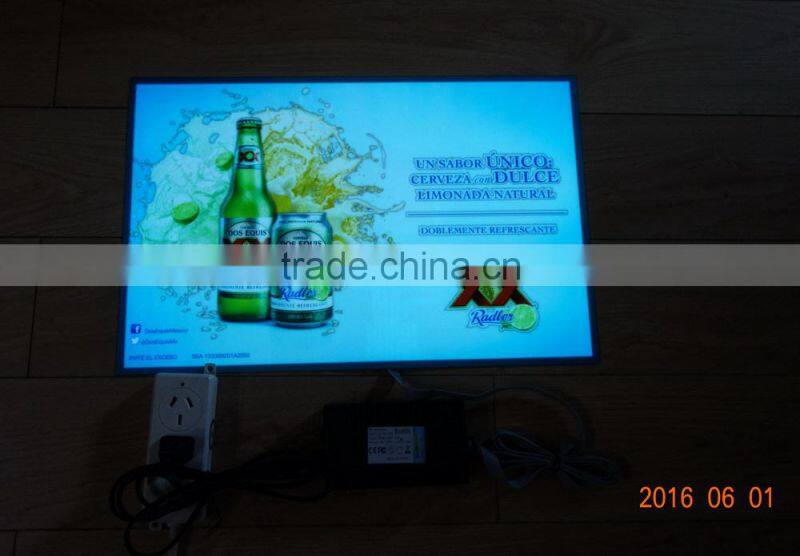 AC Power EL advertising poster / EL Poster / EL advertisment poster