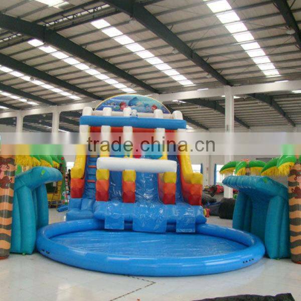Best service high quality funny kids giant inflatable water park