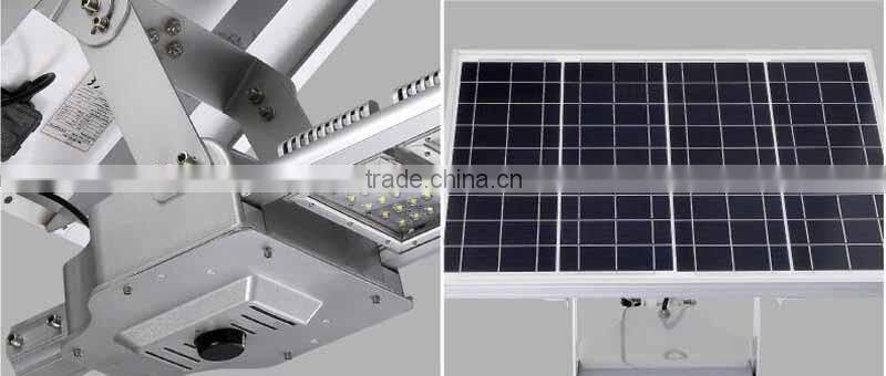 all in one 30w led solar street light with good price stylish solar light