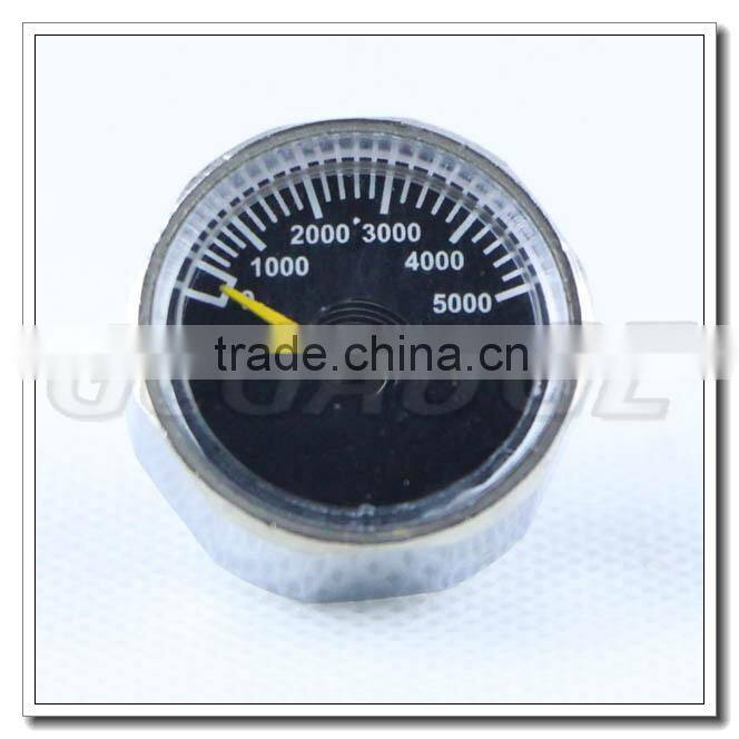 High quality customized dial face high air pressure gauge size 1inch