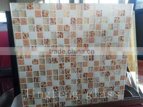 Tempered glass design suit for glass partition, glass window, glass door, glass wall.