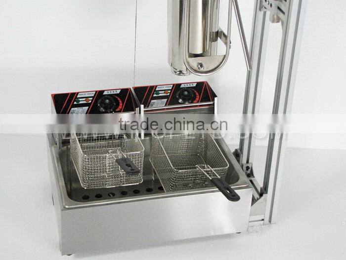 5L churros machine with a 12L electric fryer