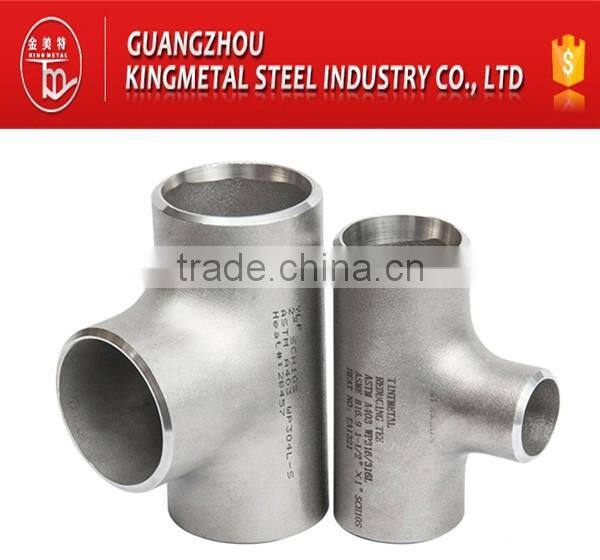 SS304/316L Stainless Steel 14" Inch Sch 40 Tee Pipe Fittings