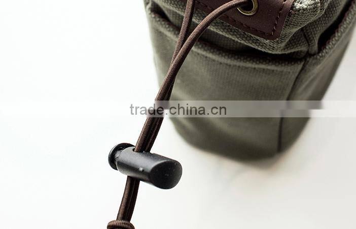 Large Capacity Canvas Bag Inside Bag Drawstring Design