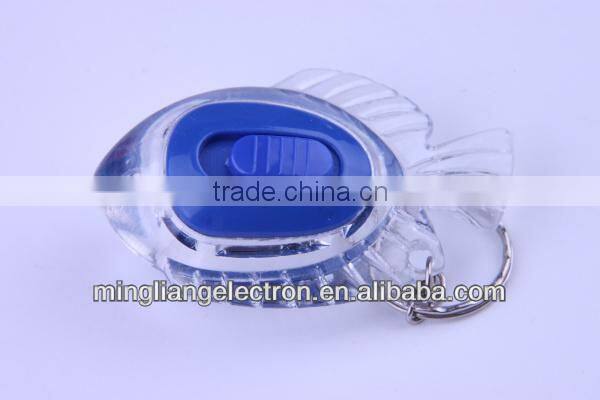 LED fish keyring