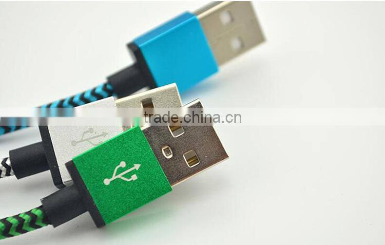 New Arrival Customized Braided Usb 2.0 Type-c Data Cable