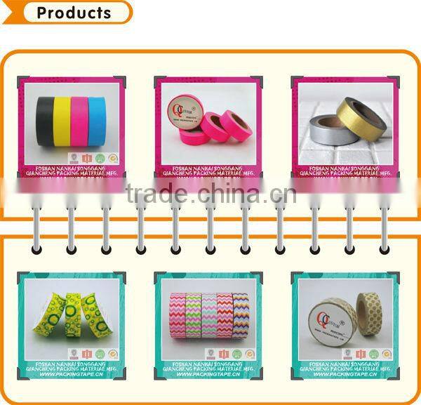 all kinds of colorful glitter tape suit