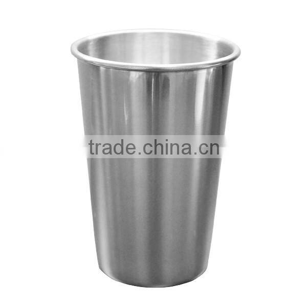 2016 OEM New 18oz. Stainless Steel Silver Cone Mug