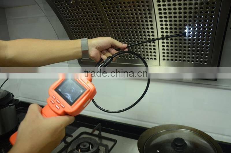 2.4inch TFT LCD pipe inspection camera support video recording