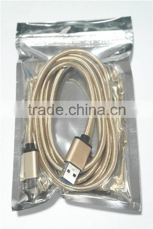 Aluminlum Housing USB C to USB 3.0 Cable,Durable Connector with Nice Polish