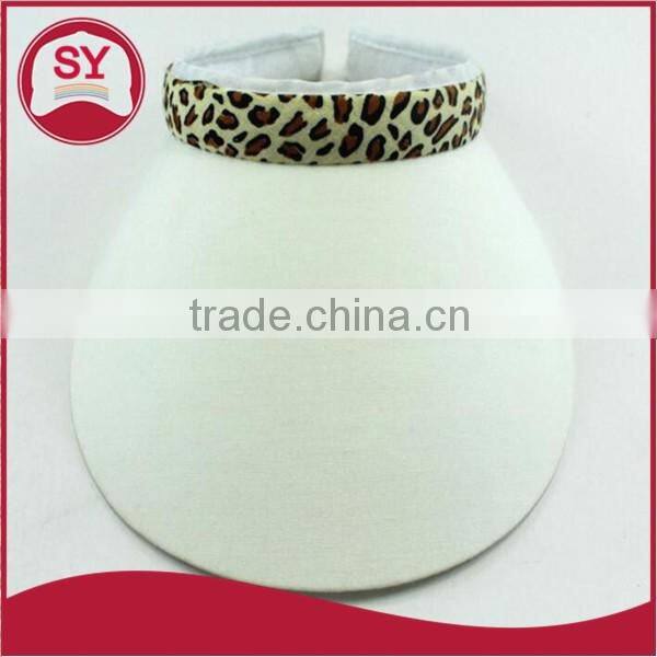 women sun visor,sun visor,good quality be customized with colors