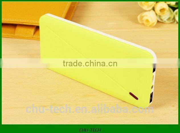 Hot 10000mah Ultra thin Portable Slim Power Bank