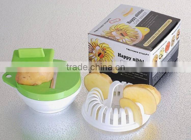 DIY mini potato chips, household manual potato chips maker