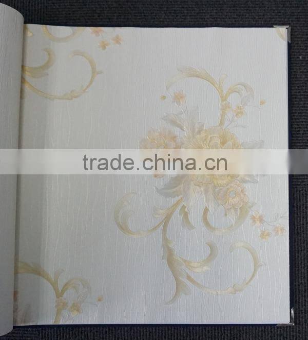 2015 new Italian design 500g pvc deep embossed 99910 series Meet Milan