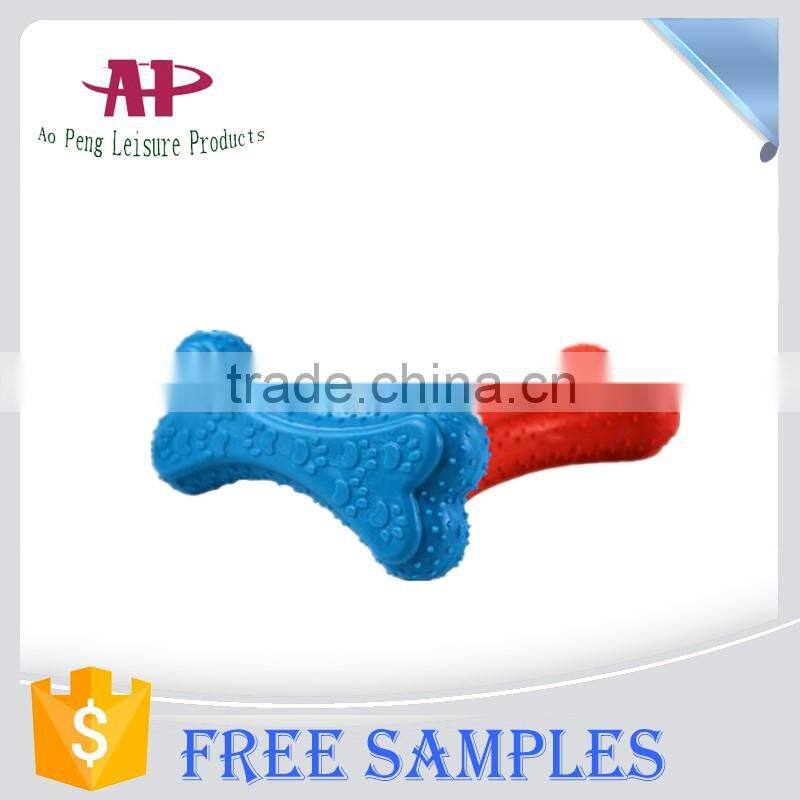 Bone Shape TPR Rubber Dog Toys
