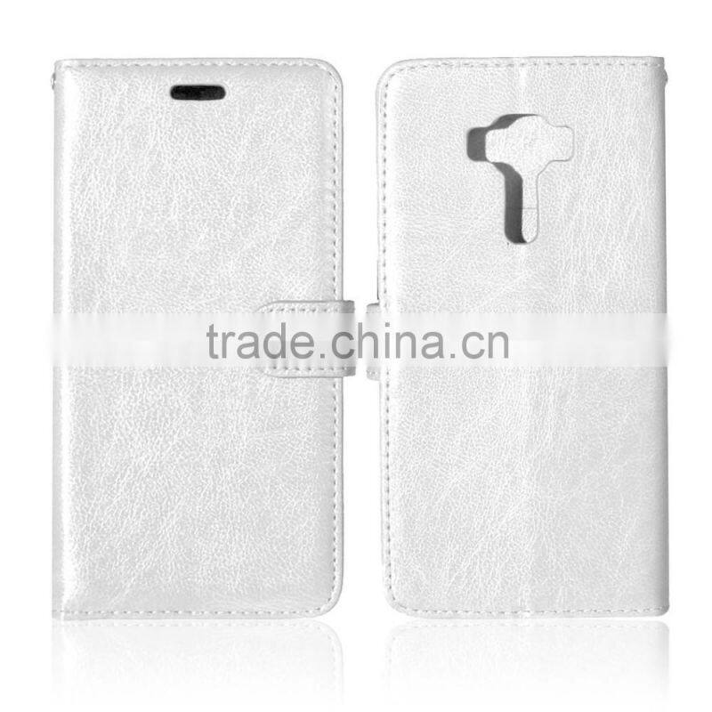 Cell Phone PU Leather Flip Card-slot Case for ASUS ZenFone ZD552KL