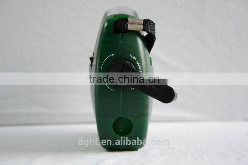 Made in China Portable ABS NOAA Energy dynamo radio waterproof torch light