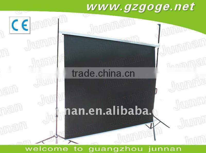 New design matte white tripod projection screen
