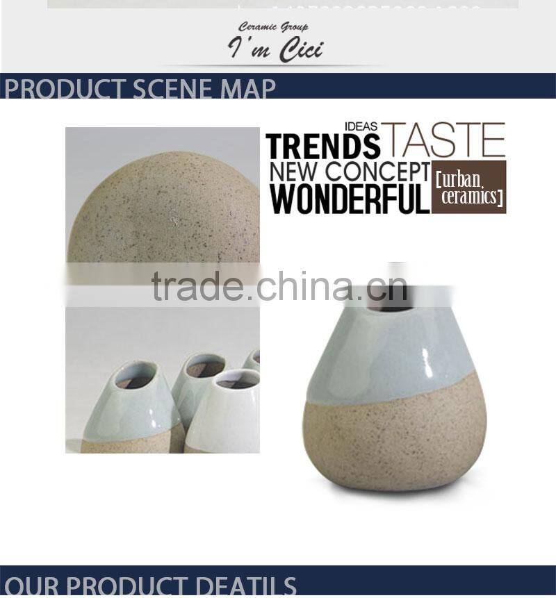 Clay design jingdezhen beautiful ceramic vase for home decorative CC-D090